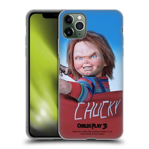 Child's Play III Key Art On Set Soft Gel Case for Apple iPhone 11 Pro Max