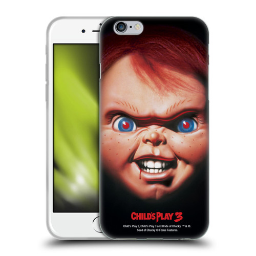 Child's Play III Key Art Doll Illustration Soft Gel Case for Apple iPhone 6 / iPhone 6s