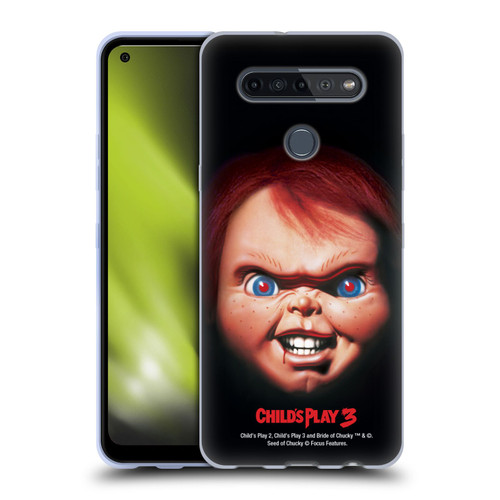 Child's Play III Key Art Doll Illustration Soft Gel Case for LG K51S