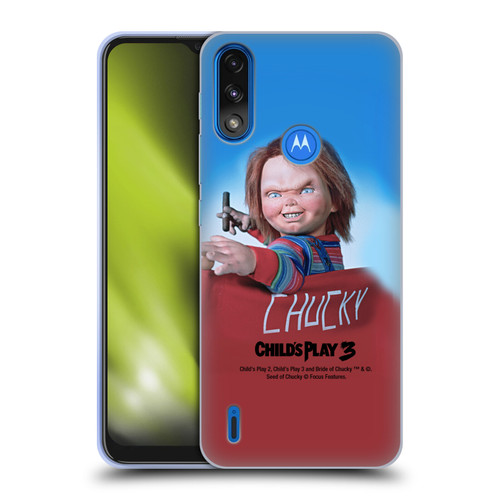 Child's Play III Key Art On Set Soft Gel Case for Motorola Moto E7 Power / Moto E7i Power