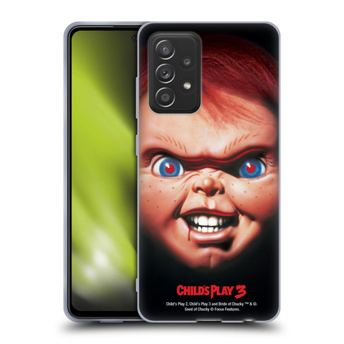 Child's Play III Key Art Doll Illustration Soft Gel Case for Samsung Galaxy A52 / A52s / 5G (2021)