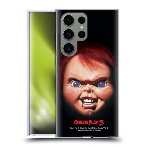 Child's Play III Key Art Doll Illustration Soft Gel Case for Samsung Galaxy S23 Ultra 5G