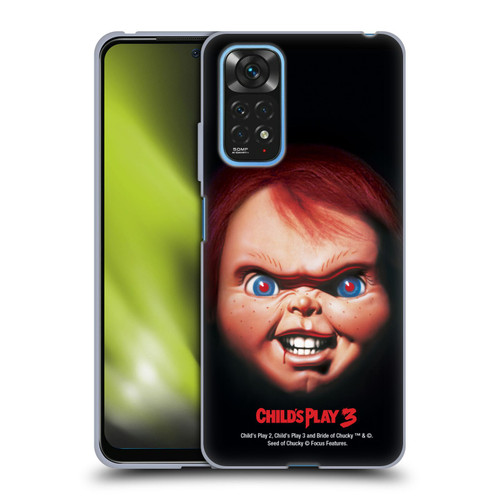 Child's Play III Key Art Doll Illustration Soft Gel Case for Xiaomi Redmi Note 11 / Redmi Note 11S