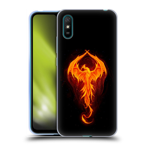 Christos Karapanos Dark Hours Dragon Phoenix Soft Gel Case for Xiaomi Redmi 9A / Redmi 9AT