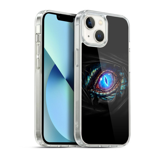 Christos Karapanos Mythical Dragon's Eye Soft Gel Case for Apple iPhone 13