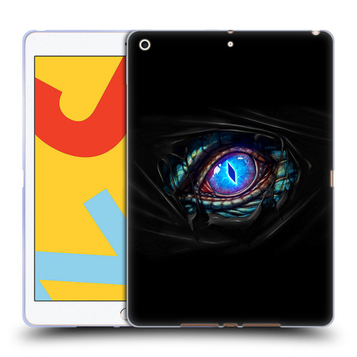 Christos Karapanos Mythical Dragon's Eye Soft Gel Case for Apple iPad 10.2 2019/2020/2021