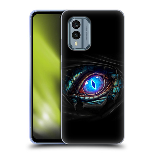 Christos Karapanos Mythical Dragon's Eye Soft Gel Case for Nokia X30