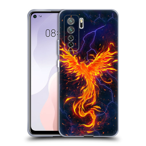 Christos Karapanos Phoenix 3 Rage Soft Gel Case for Huawei Nova 7 SE/P40 Lite 5G
