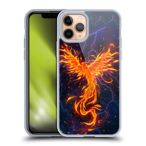 Christos Karapanos Phoenix 3 Rage Soft Gel Case for Apple iPhone 11 Pro