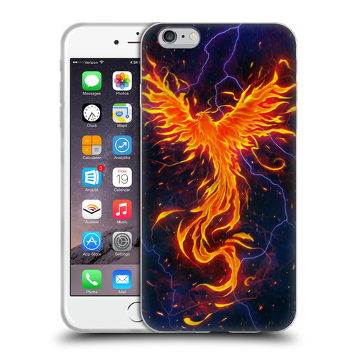 Christos Karapanos Phoenix 3 Rage Soft Gel Case for Apple iPhone 6 Plus / iPhone 6s Plus