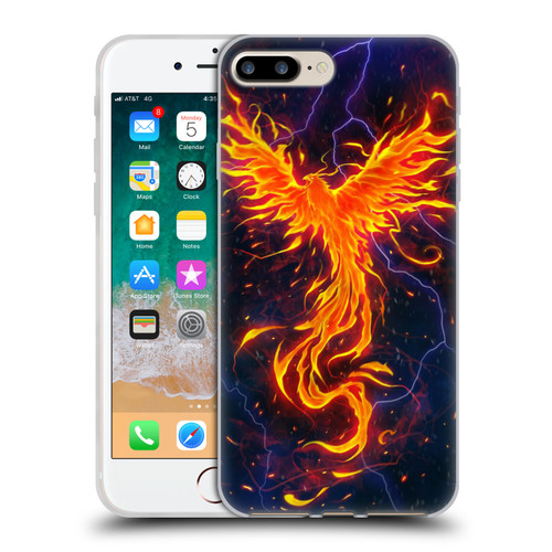 Christos Karapanos Phoenix 3 Rage Soft Gel Case for Apple iPhone 7 Plus / iPhone 8 Plus