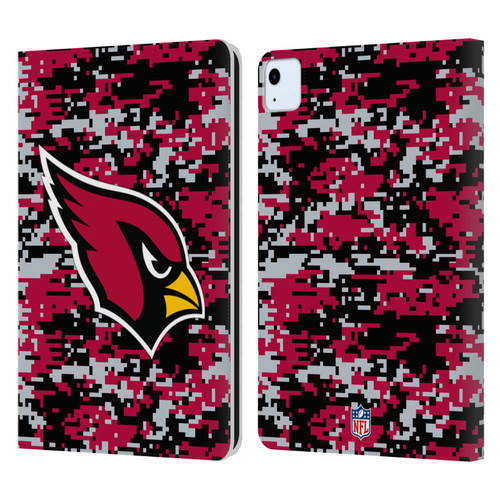 NFL Arizona Cardinals Graphics Digital Camouflage Leather Book Wallet Case Cover For Apple iPad Air 2020 / 2022