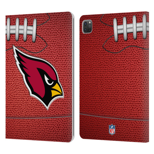 NFL Arizona Cardinals Graphics Football Leather Book Wallet Case Cover For Apple iPad Pro 11 2020 / 2021 / 2022