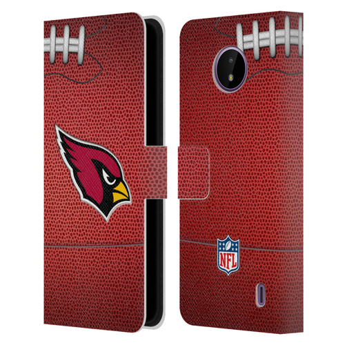 NFL Arizona Cardinals Graphics Football Leather Book Wallet Case Cover For Nokia C10 / C20