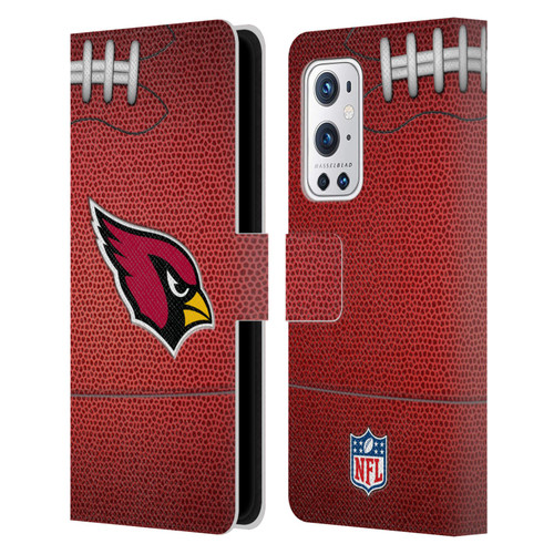 NFL Arizona Cardinals Graphics Football Leather Book Wallet Case Cover For OnePlus 9 Pro