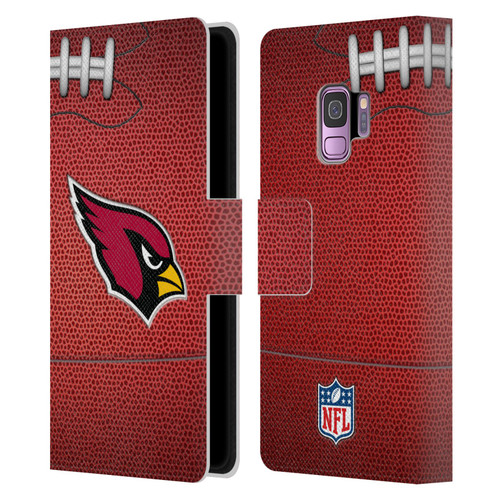 NFL Arizona Cardinals Graphics Football Leather Book Wallet Case Cover For Samsung Galaxy S9
