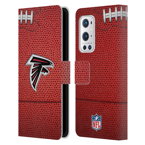 NFL Atlanta Falcons Graphics Football Leather Book Wallet Case Cover For OnePlus 9 Pro