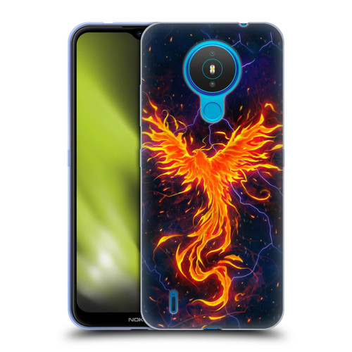 Christos Karapanos Phoenix 3 Rage Soft Gel Case for Nokia 1.4