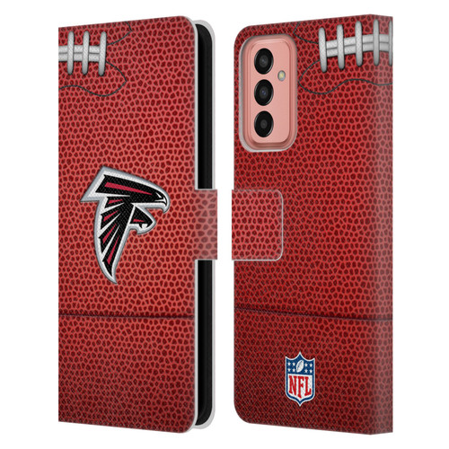 NFL Atlanta Falcons Graphics Football Leather Book Wallet Case Cover For Samsung Galaxy M13 (2022)