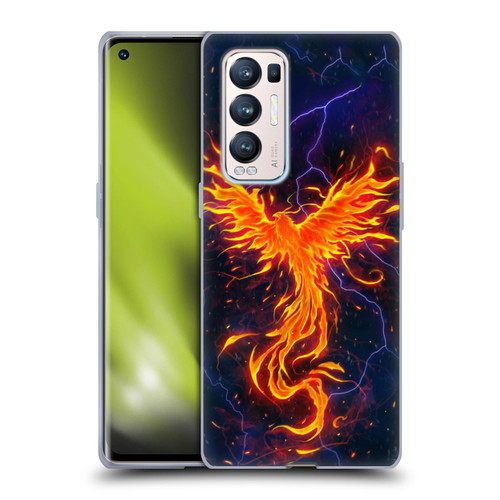 Christos Karapanos Phoenix 3 Rage Soft Gel Case for OPPO Find X3 Neo / Reno5 Pro+ 5G