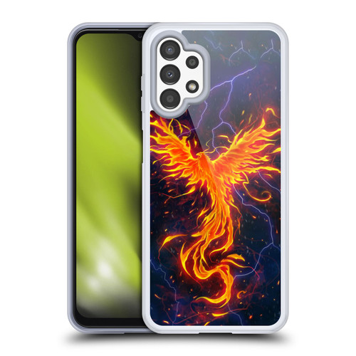 Christos Karapanos Phoenix 3 Rage Soft Gel Case for Samsung Galaxy A13 (2022)