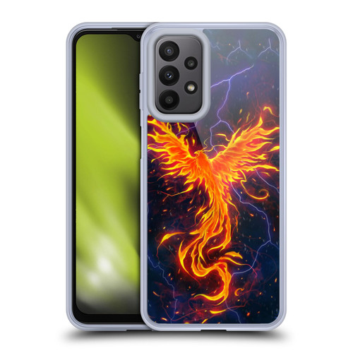 Christos Karapanos Phoenix 3 Rage Soft Gel Case for Samsung Galaxy A23 / 5G (2022)