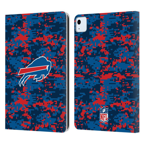 NFL Buffalo Bills Graphics Digital Camouflage Leather Book Wallet Case Cover For Apple iPad Air 2020 / 2022