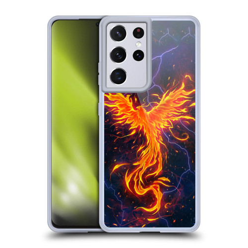 Christos Karapanos Phoenix 3 Rage Soft Gel Case for Samsung Galaxy S21 Ultra 5G