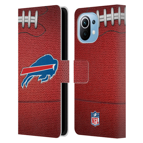 NFL Buffalo Bills Graphics Football Leather Book Wallet Case Cover For Xiaomi Mi 11