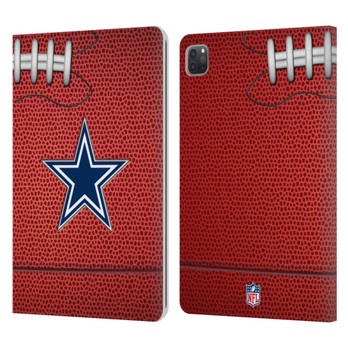 NFL Dallas Cowboys Graphics Football Leather Book Wallet Case Cover For Apple iPad Pro 11 2020 / 2021 / 2022