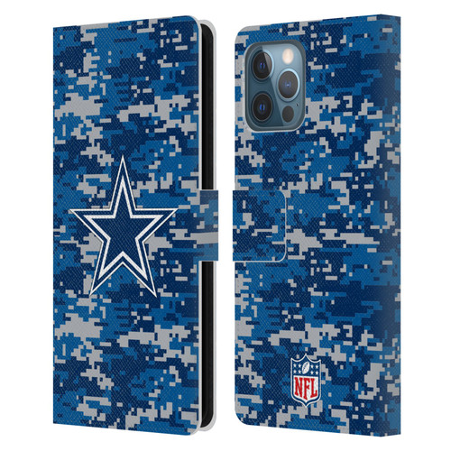 NFL Dallas Cowboys Graphics Digital Camouflage Leather Book Wallet Case Cover For Apple iPhone 12 Pro Max NFL Dallas Cowboys Graphics Digital Camouflage Leather Book Wallet Case Cover For Apple iPhone 12 Pro Max