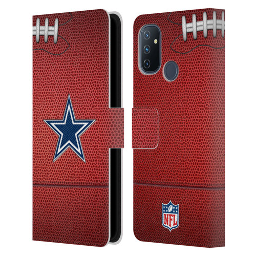 NFL Dallas Cowboys Graphics Football Leather Book Wallet Case Cover For OnePlus Nord N100
