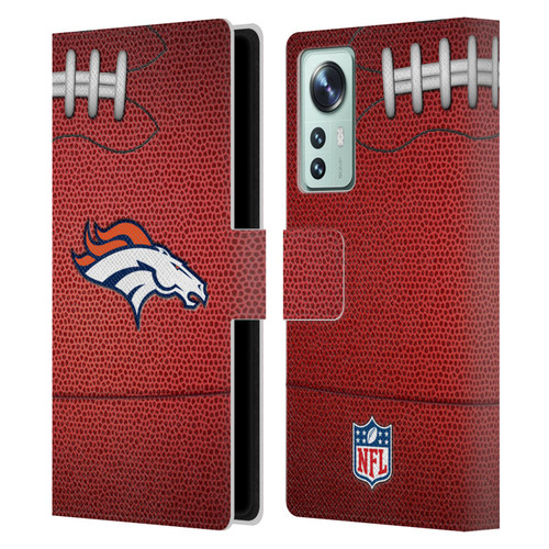 NFL Denver Broncos Graphics Football Leather Book Wallet Case Cover For Xiaomi 12