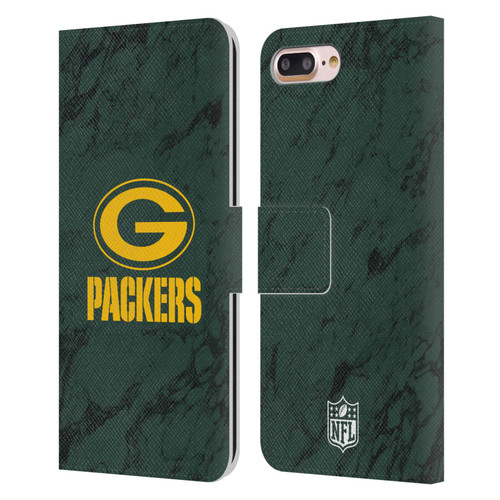 NFL Green Bay Packers Graphics Coloured Marble Leather Book Wallet Case Cover For Apple iPhone 7 Plus / iPhone 8 Plus NFL Green Bay Packers Graphics Coloured Marble Leather Book Wallet Case Cover For Apple iPhone 7 Plus / iPhone 8 Plus