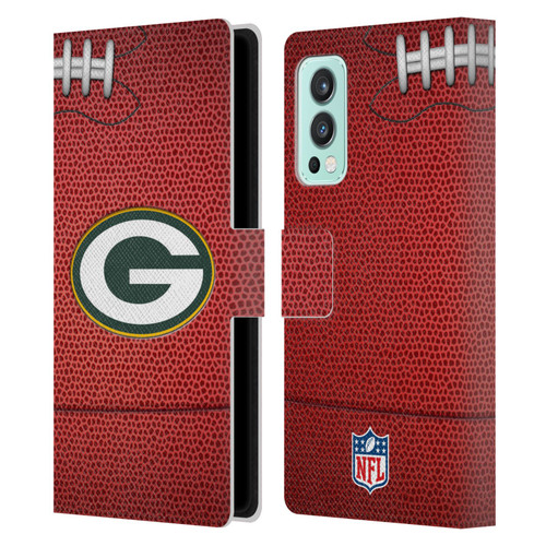NFL Green Bay Packers Graphics Football Leather Book Wallet Case Cover For OnePlus Nord 2 5G