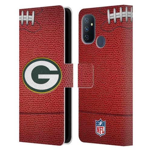 NFL Green Bay Packers Graphics Football Leather Book Wallet Case Cover For OnePlus Nord N100