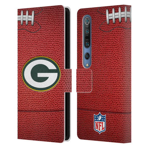 NFL Green Bay Packers Graphics Football Leather Book Wallet Case Cover For Xiaomi Mi 10 5G / Mi 10 Pro 5G