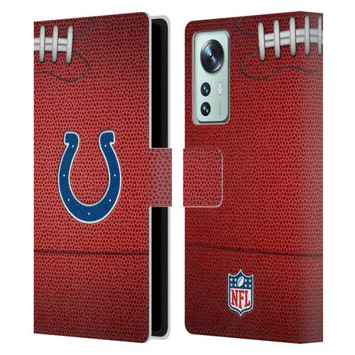 NFL Indianapolis Colts Graphics Football Leather Book Wallet Case Cover For Xiaomi 12