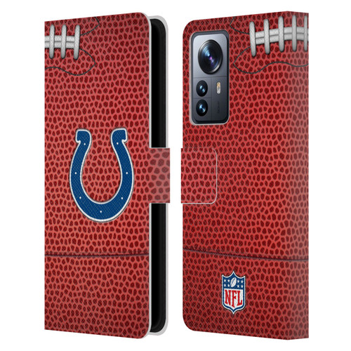 NFL Indianapolis Colts Graphics Football Leather Book Wallet Case Cover For Xiaomi 12 Pro