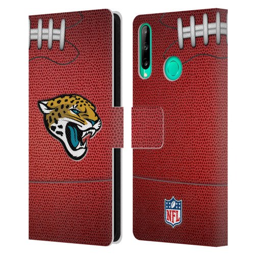 NFL Jacksonville Jaguars Graphics Football Leather Book Wallet Case Cover For Huawei P40 lite E