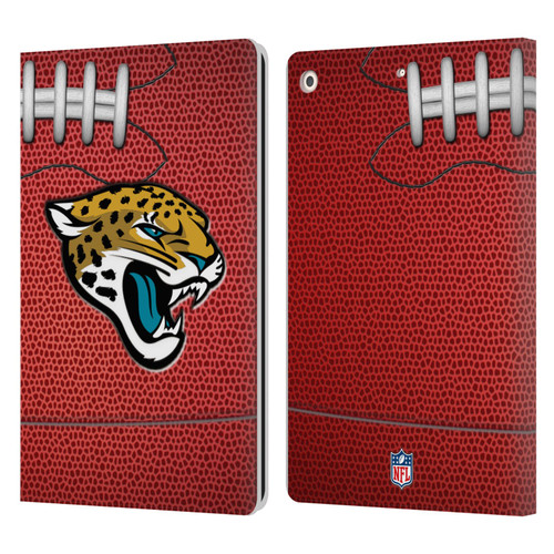 NFL Jacksonville Jaguars Graphics Football Leather Book Wallet Case Cover For Apple iPad 10.2 2019/2020/2021