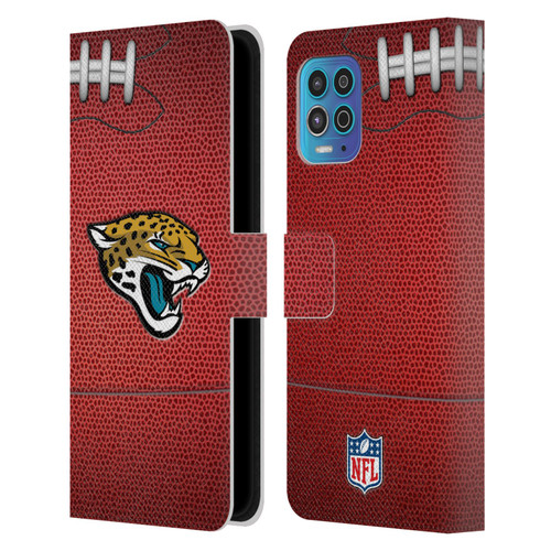 NFL Jacksonville Jaguars Graphics Football Leather Book Wallet Case Cover For Motorola Moto G100