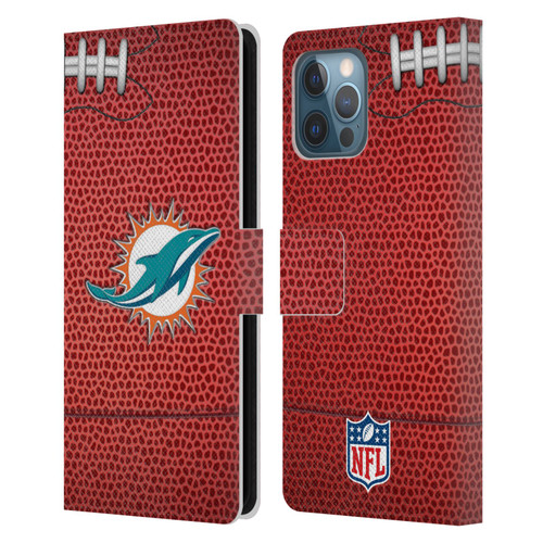 NFL Miami Dolphins Graphics Football Leather Book Wallet Case Cover For Apple iPhone 12 Pro Max NFL Miami Dolphins Graphics Football Leather Book Wallet Case Cover For Apple iPhone 12 Pro Max