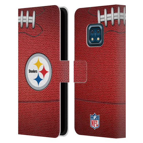 NFL Pittsburgh Steelers Graphics Football Leather Book Wallet Case Cover For Nokia XR20