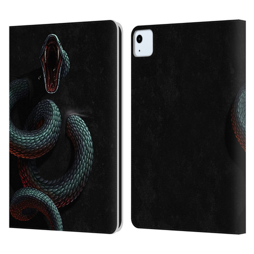 Christos Karapanos Horror 2 Serpent Within Leather Book Wallet Case Cover For Apple iPad Air 2020 / 2022