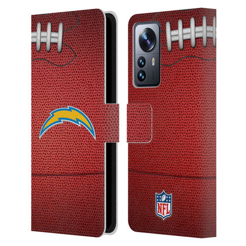 NFL Los Angeles Chargers Graphics Football Leather Book Wallet Case Cover For Xiaomi 12 Pro