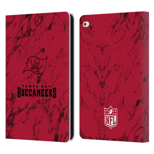 NFL Tampa Bay Buccaneers Graphics Coloured Marble Leather Book Wallet Case Cover For Apple iPad Air 2 (2014)