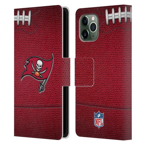 NFL Tampa Bay Buccaneers Graphics Football Leather Book Wallet Case Cover For Apple iPhone 11 Pro