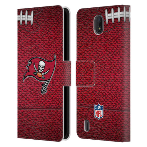 NFL Tampa Bay Buccaneers Graphics Football Leather Book Wallet Case Cover For Nokia C01 Plus/C1 2nd Edition