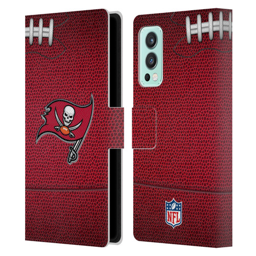 NFL Tampa Bay Buccaneers Graphics Football Leather Book Wallet Case Cover For OnePlus Nord 2 5G